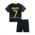 Paris Saint-Germain Voetbalshirt Mbappé 7 Kleuters/Kids Vierde Tenue 2022-2023 Korte Mouw