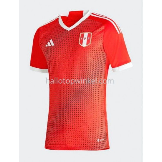 Peru Voetbalshirt Heren Uit Tenue 2023 Korte Mouw
