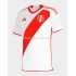 Peru Voetbalshirt Heren Thuis Tenue 2023 Korte Mouw