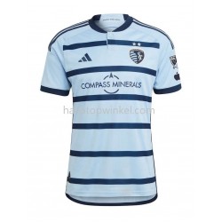 Sporting Kansas City Voetbalshirt Heren Thuis Tenue 2023-2024 Korte Mouw