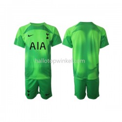 Tottenham Hotspur Voetbalshirt Doelman Kleuters/Kids Uit Tenue 2022-2023 Korte Mouw