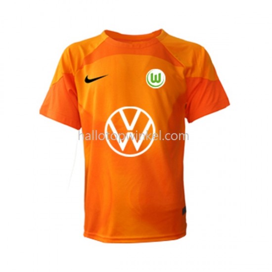 VfL Wolfsburg Voetbalshirt Doelman Heren Derde Tenue 2022-2023 Korte Mouw
