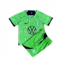 VfL Wolfsburg Voetbalshirt Kleuters/Kids Thuis Tenue 2022-2023 Korte Mouw
