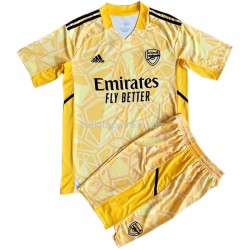 Arsenal Voetbalshirt Doelman Kleuters/Kids Thuis Tenue 2022-2023 Korte Mouw