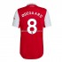Arsenal Voetbalshirt Odegaard 8 Thuis Tenue 2022-2023 Korte Mouw