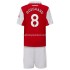 Arsenal Voetbalshirt Odegaard 8 Kleuters/Kids Thuis Tenue 2022-2023 Korte Mouw