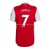 Arsenal Voetbalshirt Saka 7 Thuis Tenue 2022-2023 Korte Mouw