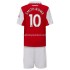 Arsenal Voetbalshirt Smith Rowe 10 Kleuters/Kids Thuis Tenue 2022-2023 Korte Mouw