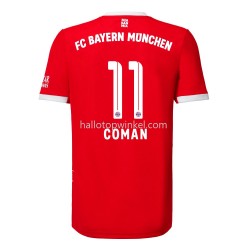 Bayern München Voetbalshirt Coman 11 Thuis Tenue 2022-2023 Korte Mouw