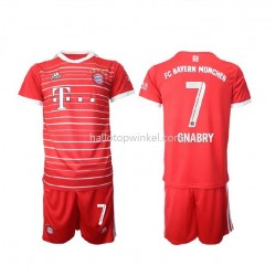 Bayern München Voetbalshirt Gnabry 7 Kleuters/Kids Thuis Tenue 2022-2023 Korte Mouw
