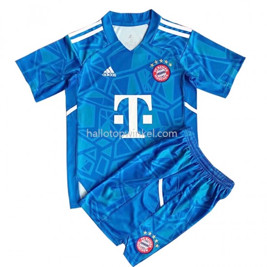Bayern München Voetbalshirt Doelman Kleuters/Kids Vierde Tenue 2022-2023 Korte Mouw