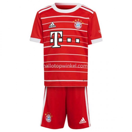 Bayern München Voetbalshirt Kleuters/Kids Thuis Tenue 2022-2023 Korte Mouw