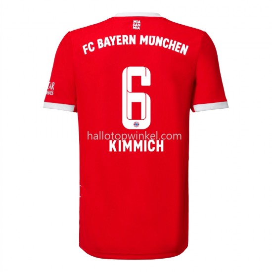 Bayern München Voetbalshirt Kimmich 6 Thuis Tenue 2022-2023 Korte Mouw