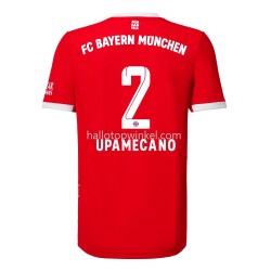 Bayern München Voetbalshirt Upamecano 2 Thuis Tenue 2022-2023 Korte Mouw