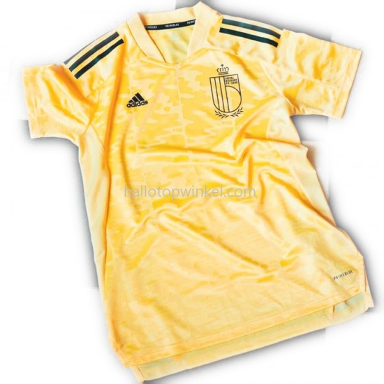 België Voetbalshirt Dames Uit Tenue 2022 Korte Mouw