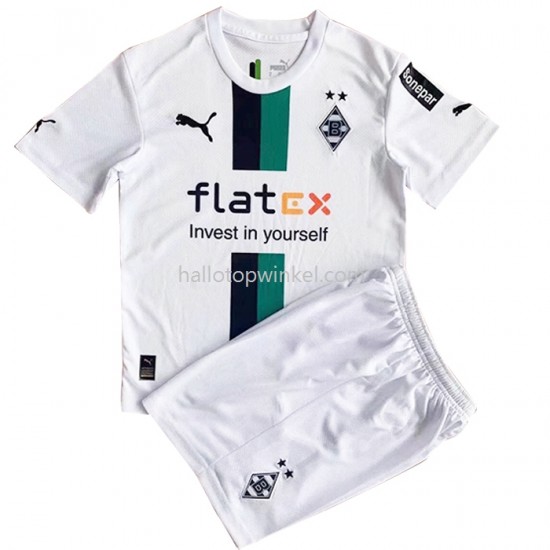 Borussia Mönchengladbach Voetbalshirt Kleuters/Kids Thuis Tenue 2022-2023 Korte Mouw