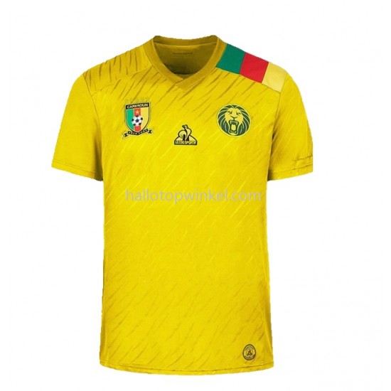 Kameroen Udebane Voetbalshirt Uit Tenue WK 2022 Korte Mouw