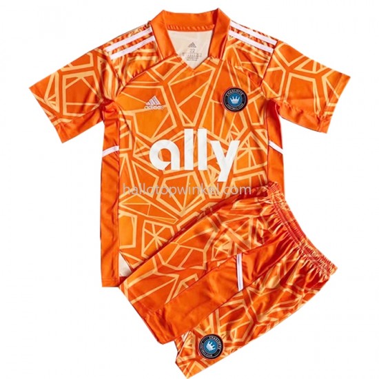 Charlotte FC Voetbalshirt Kleuters/Kids Uit Tenue 2022-2023 Korte Mouw