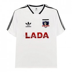 Colo-Colo Voetbalshirt Thuis Tenue 1991 Korte Mouw