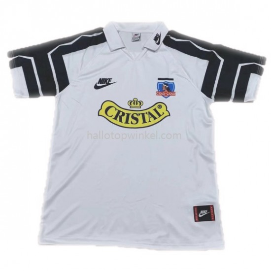 Colo-Colo Voetbalshirt Thuis Tenue 1995 Korte Mouw