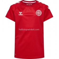 Denemarken Voetbalshirt Dames Thuis Tenue 2022 Korte Mouw