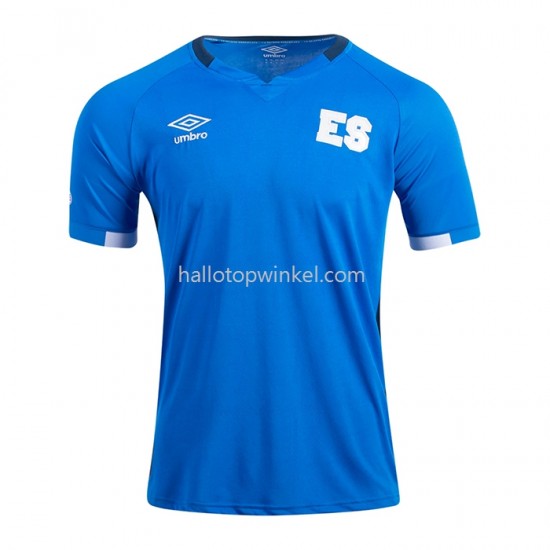El Salvador Voetbalshirt Thuis Tenue 2021 Korte Mouw