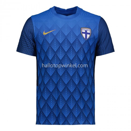 Finland Voetbalshirt Uit Tenue 2022 Korte Mouw