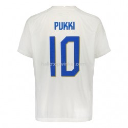 Finland Voetbalshirt PUKKI 10 Thuis Tenue 2022 Korte Mouw