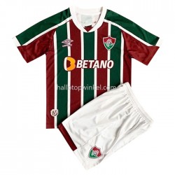 Fluminense Voetbalshirt Kleuters/Kids Thuis Tenue 2022-2023 Korte Mouw