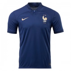 Frankrijk Voetbalshirt Thuis Tenue WK 2022 Korte Mouw