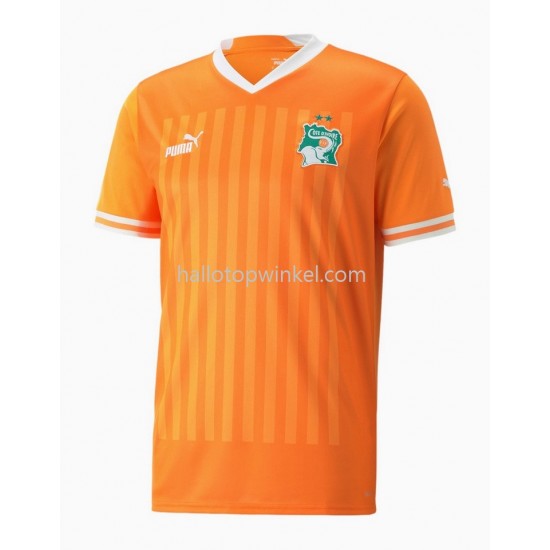 Ivoorkust Voetbalshirt Thuis Tenue 2022 Korte Mouw