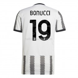 Juventus Voetbalshirt Bonucci 19 Thuis Tenue 2022-2023 Korte Mouw