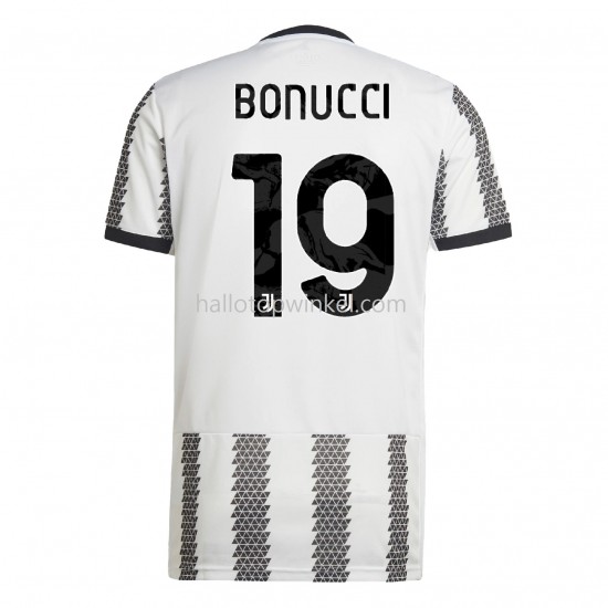 Juventus Voetbalshirt Bonucci 19 Thuis Tenue 2022-2023 Korte Mouw