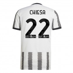 Juventus Voetbalshirt Chiesa 22 Thuis Tenue 2022-2023 Korte Mouw