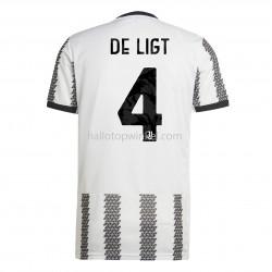 Juventus Voetbalshirt De Ligt 4 Thuis Tenue 2022-2023 Korte Mouw