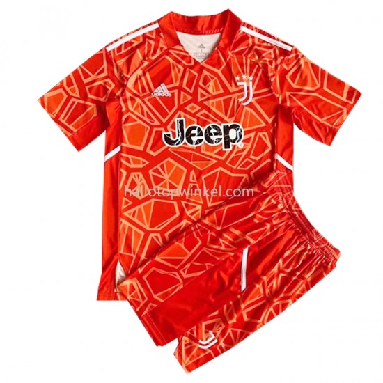 Juventus Voetbalshirt Kleuters/Kids Uit Tenue 2022-2023 Korte Mouw