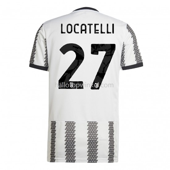 Juventus Voetbalshirt Locatelli 27 Thuis Tenue 2022-2023 Korte Mouw