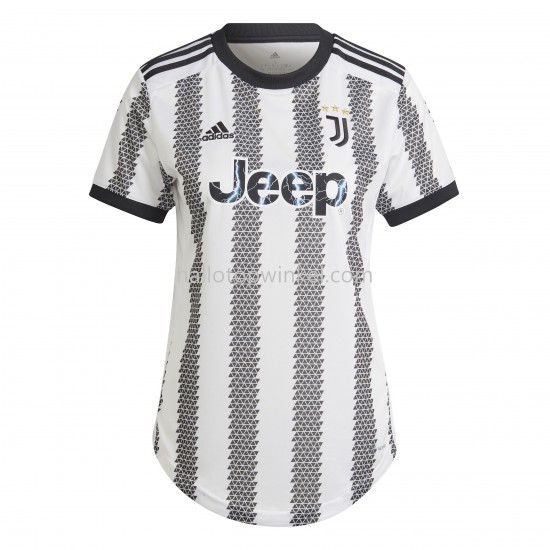 Juventus Voetbalshirt Dames Thuis Tenue 2022-2023 Korte Mouw