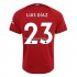 Liverpool Voetbalshirt Diaz 23 Thuis Tenue 2022-2023 Korte Mouw