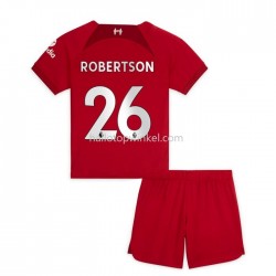 Liverpool Voetbalshirt Robertson 26 Kleuters/Kids Thuis Tenue 2022-2023 Korte Mouw