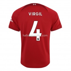Liverpool Voetbalshirt Virgil 4 Thuis Tenue 2022-2023 Korte Mouw