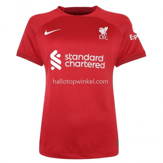 Liverpool Voetbalshirt Dames Thuis Tenue 2022-2023 Korte Mouw