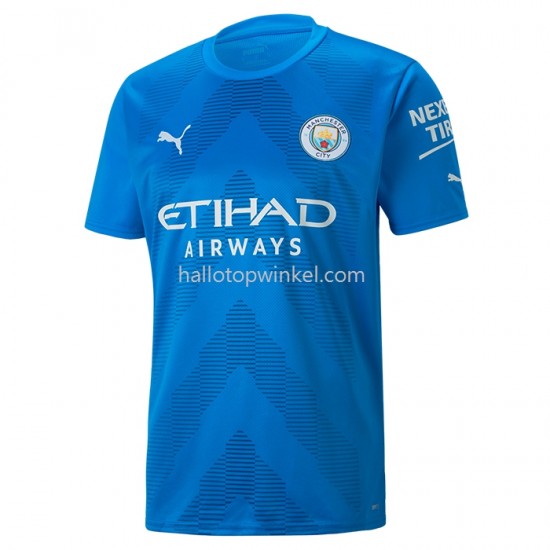 Manchester City Voetbalshirt Uit Tenue 2022-2023 Korte Mouw