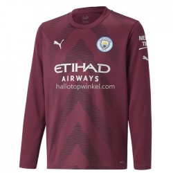 Manchester City Voetbalshirt Doelman Thuis Tenue 2022-2023 Lange Mouw