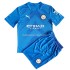 Manchester City Voetbalshirt Kleuters/Kids Uit Tenue 2022-2023 Korte Mouw