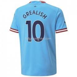 Manchester City Voetbalshirt Grealish 10 Thuis Tenue 2022-2023 Korte Mouw