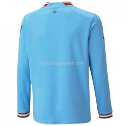 Manchester City Voetbalshirt Thuis Tenue 2022-2023 Lange Mouw