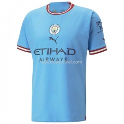 Manchester City Voetbalshirt Thuis Tenue 2022-2023 Korte Mouw