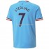 Manchester City Voetbalshirt Sterling 7 Thuis Tenue 2022-2023 Korte Mouw