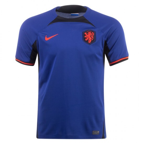 Nederland Voetbalshirt Uit Tenue WK 2022 Korte Mouw